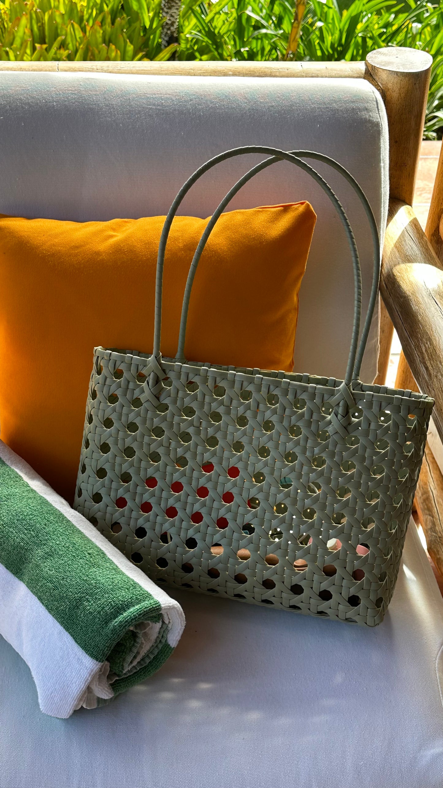 Elia in sage green